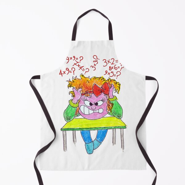Item preview, Little girl enraged at times tables designed and sold by MadeBySicilian.