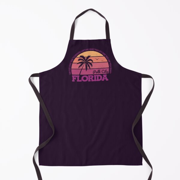 Item preview, Polk City Florida Sunset Retro Vintage Local Pride Logo designed and sold by CRHPOD20.