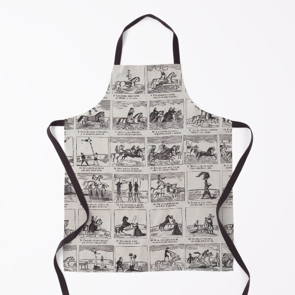 Item preview, Circus Performance Equestrian Horse Cartoon Art designed and sold by antiqueart.