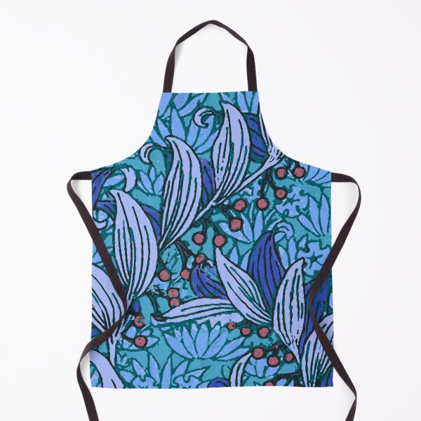 Item preview, Bright Blue Floral Pattern Modern designed and sold by antiqueart.