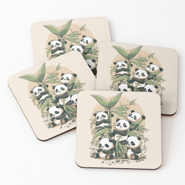 Item preview, Bamboo Feast: A Gathering of Hungry Pandas designed and sold by JOLI Design.