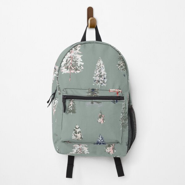 Item preview, Christmas Tree Farm in Muted Green designed and sold by Jean-Pham.