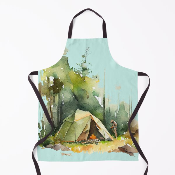 Aperçu de l'œuvre Camper dans les bois 2 créée et vendue par Paninato.