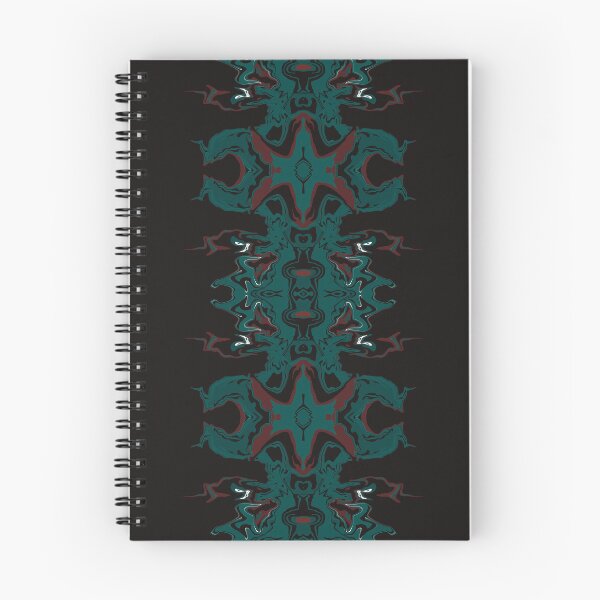 Item preview, Tactikles teal fluid abstract art acrylic  designed and sold by chuckletuckle.