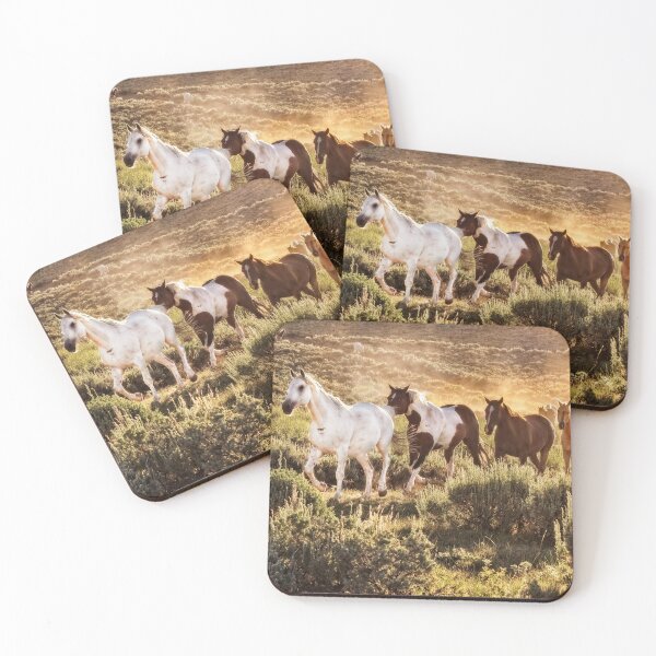 Item preview, Galloping Down The Mountain designed and sold by Kay Brewer.