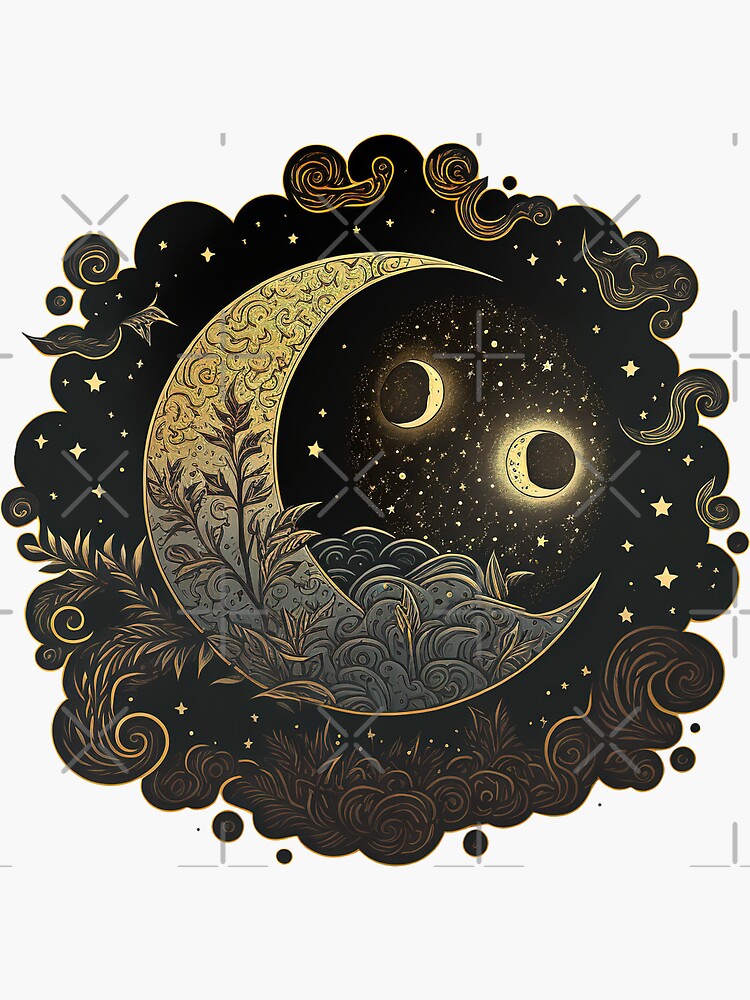 Celestial Moon Amazing And Whimsical Celestial Moon Celestial Moon