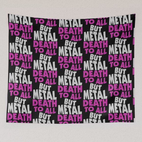 Item preview, Death To All But Metal Vintage Retro   designed and sold by IRONCLADvintage.
