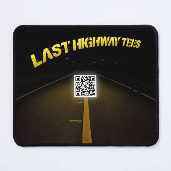 Item preview, Official LAST HIGHWAY TEES Logo Full QR designed and sold by LastHighwayTees.