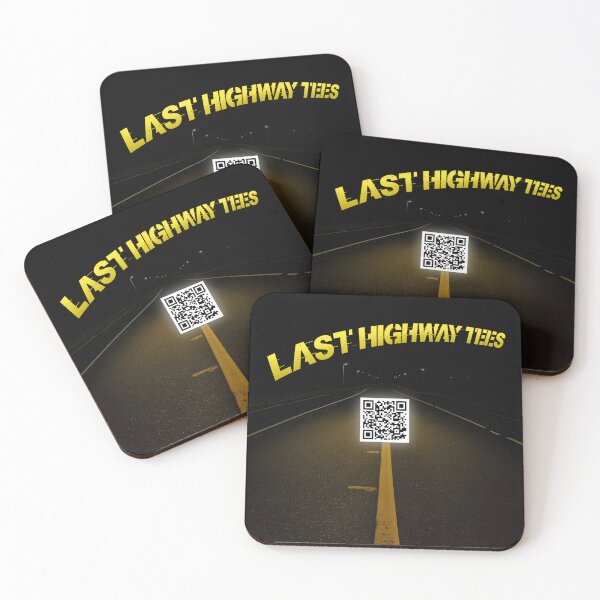 Item preview, Official LAST HIGHWAY TEES Logo Full QR designed and sold by LastHighwayTees.