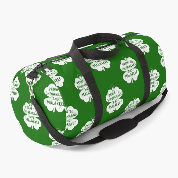 Item preview, Prone To Shenanigans And Malarkey Clovers - St Patrick's Day designed and sold by POPCulturejb.