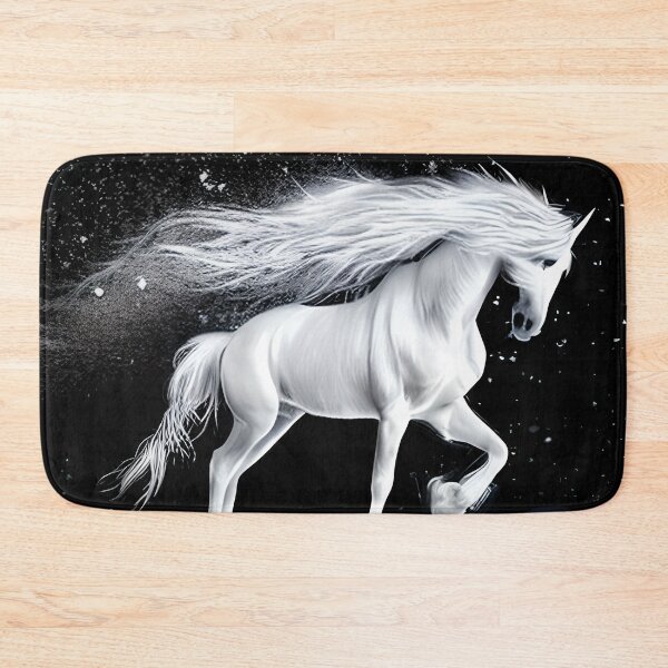 Item preview, Unicorn Snow Clear Night designed and sold by purplesensation.