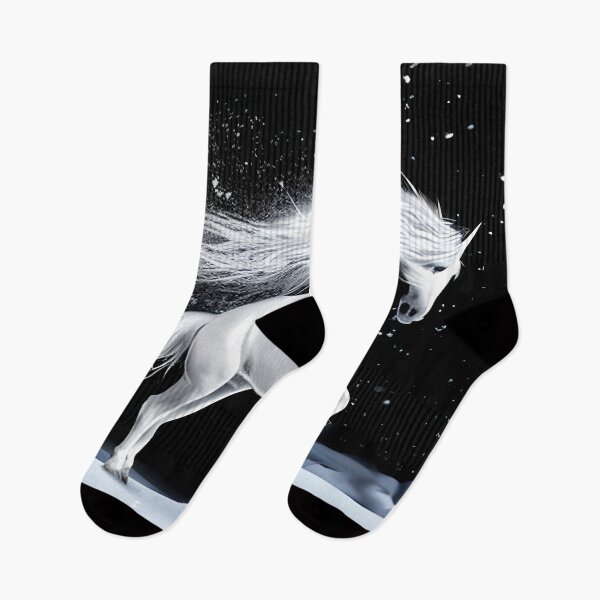 Item preview, Unicorn Snow Clear Night designed and sold by purplesensation.