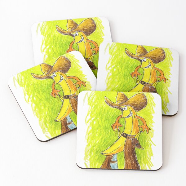 Item preview, Western gunslinger banana designed and sold by MadeBySicilian.