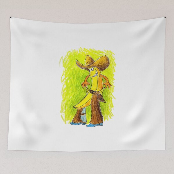 Item preview, Western gunslinger banana designed and sold by MadeBySicilian.