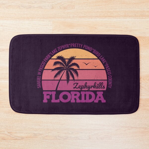 Item preview, Zephyrhills Florida Sunset Retro Vintage Local Pride Logo  designed and sold by CRHPOD20.