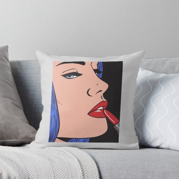 Item preview, Red Lipstick Comic Girl designed and sold by turddemon.