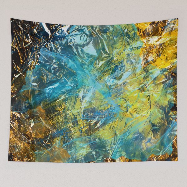 Item preview, Shimmers of Blue -Abstract designed and sold by tomorrowsart.