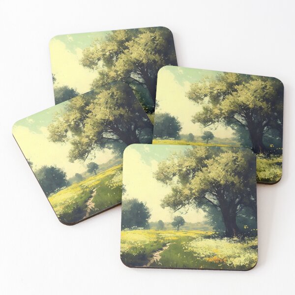 Item preview, Vintage Series - 01 Spring Meadow designed and sold by MadeByAIStudio.
