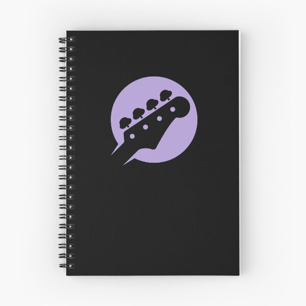 Item preview, Bass Guitar Head Pastel Purple designed and sold by Ninjakandy.