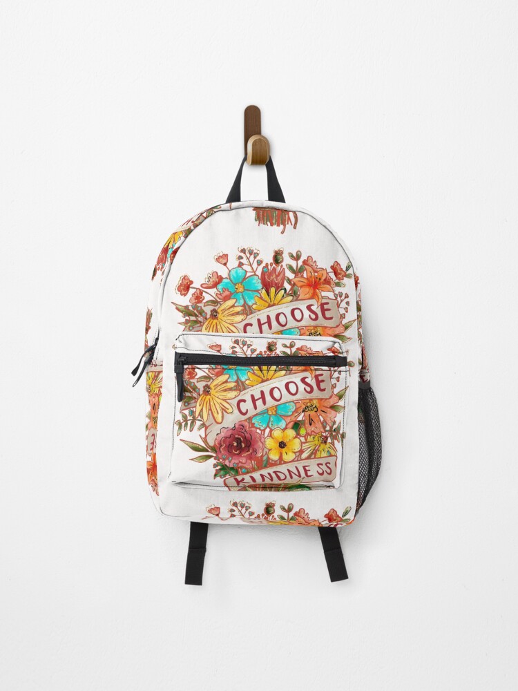 Thumbnail 1 of 3, Backpack, Spring into Kindness designed and sold by manardesign.