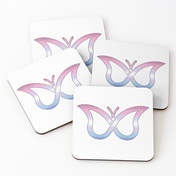 Item preview, ADHD and Bigender Pride Butterfly designed and sold by Zeons-Art.