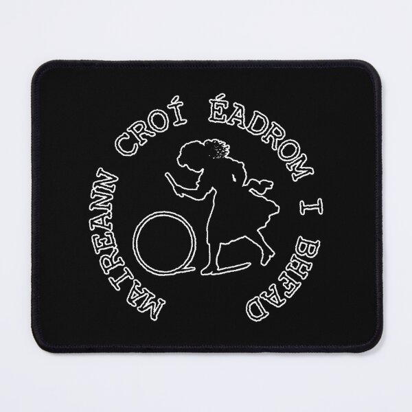 Item preview, Maireann Croi Eadrom I Bhfad: Girl Hoop Rolling designed and sold by BReinbold.
