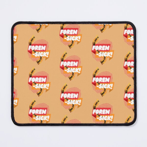 Item preview, Foren-Sick! Sticker designed and sold by SceneOfTheCrime.