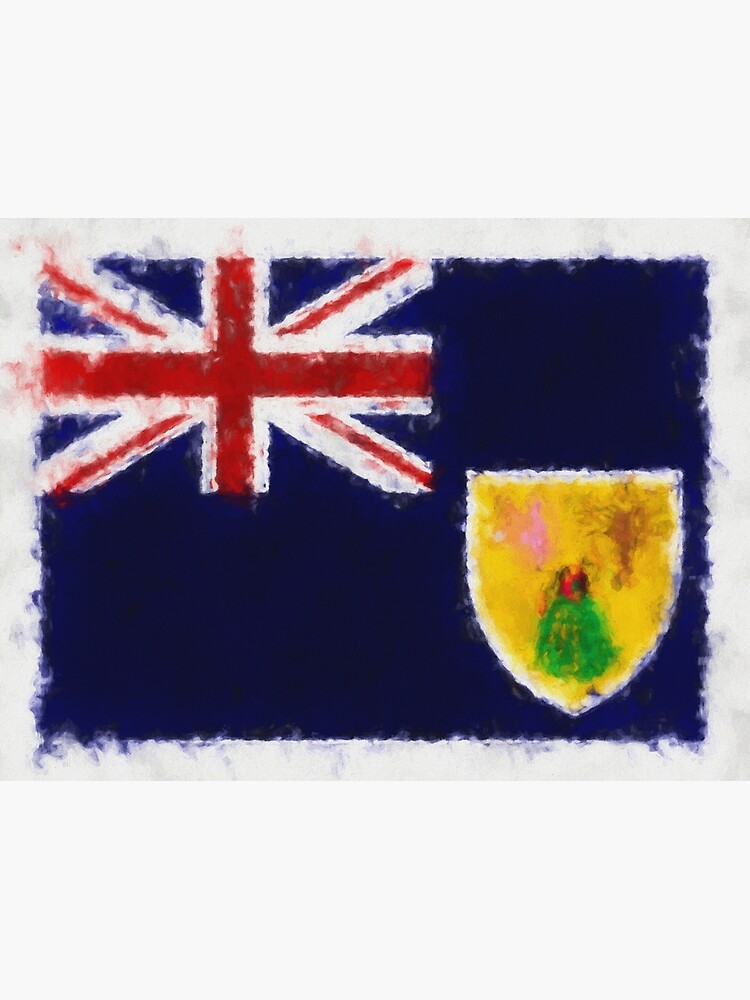 Turks And Caicos Islands Flag Reworked No. 66, Series 5 by 8th-and-f
