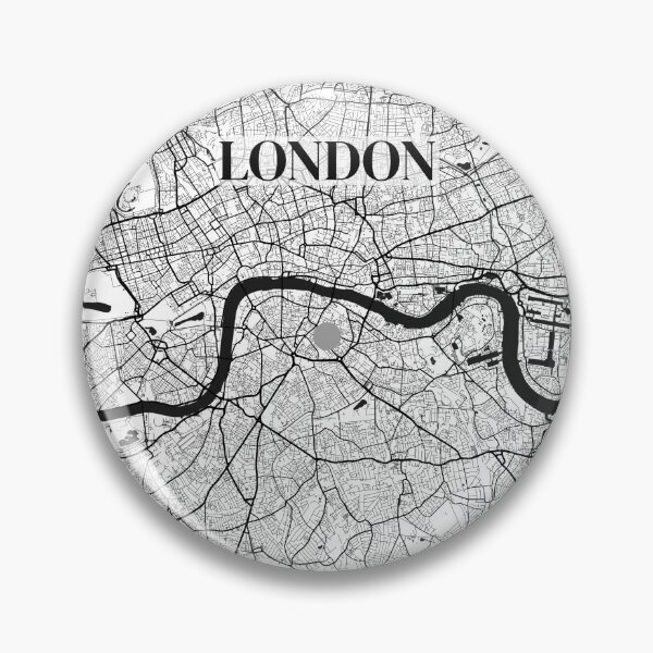 Item preview, London map clock 2 designed and sold by jnt1981.