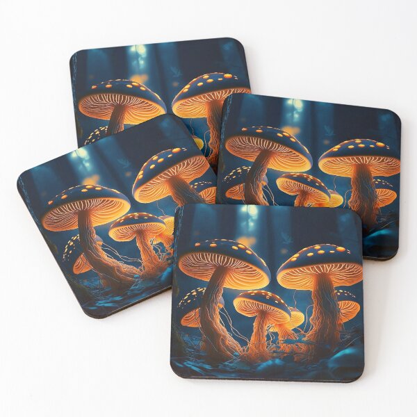 Item preview, Mushrooms Glowing designed and sold by ViniciusPimenta.
