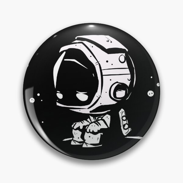 Item preview, Illustration of Neil the Sad Astronaut Round Background designed and sold by JemsD.