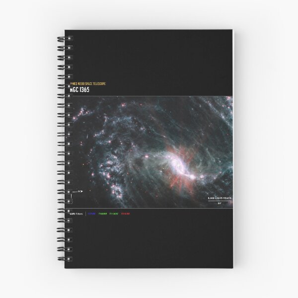 Item preview, James Webb Space Telescope NGC 1365 Detailed (James Webb/JWST) designed and sold by PaintLabs.