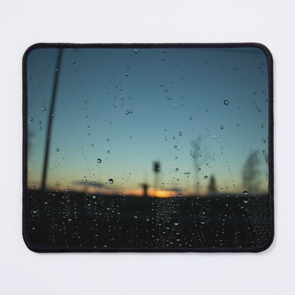 Item preview, car window with water drops designed and sold by Rosemarie  Caron.