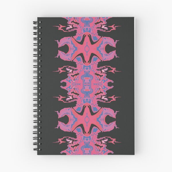 Item preview, Tactikles pink blue fluid abstract art acrylic  designed and sold by chuckletuckle.