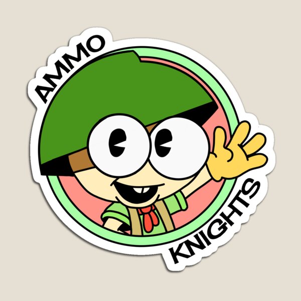 Item preview, Ammo Knights 30s (Red/Green) designed and sold by New-AgeRetro.