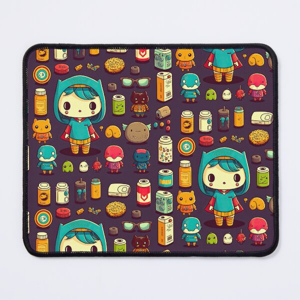 Item preview, Superhero Girl: Inspiring Women Power Pattern designed and sold by ultra-cute.