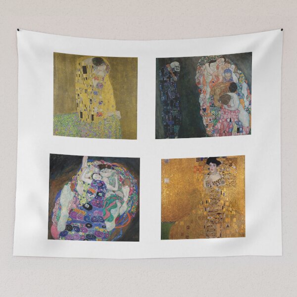 Item preview, Gustav Klimt Set of Famous Paintings designed and sold by imoparo.