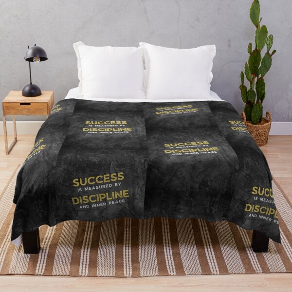 Item preview, Success Quote Motivational Quote - Discipline and Inner Peace designed and sold by hiunlimit.