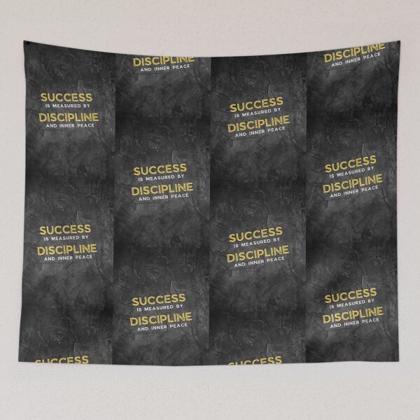 Item preview, Success Quote Motivational Quote - Discipline and Inner Peace designed and sold by hiunlimit.