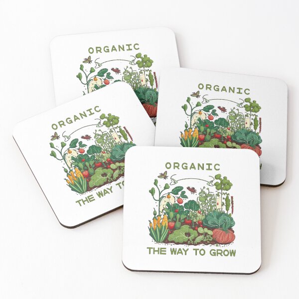 Item preview, Organic Is The Way To Grow - An Organic Garden Design designed and sold by Mindful-Designs.