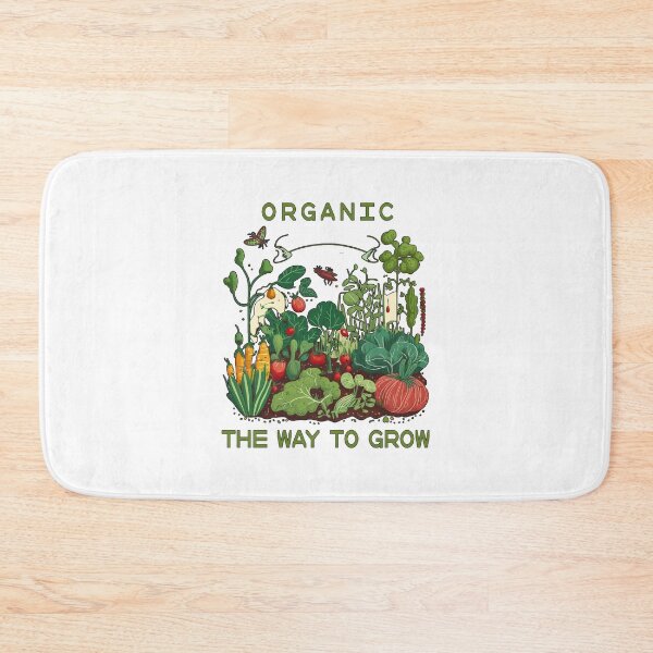 Item preview, Organic Is The Way To Grow - An Organic Garden Design designed and sold by Mindful-Designs.