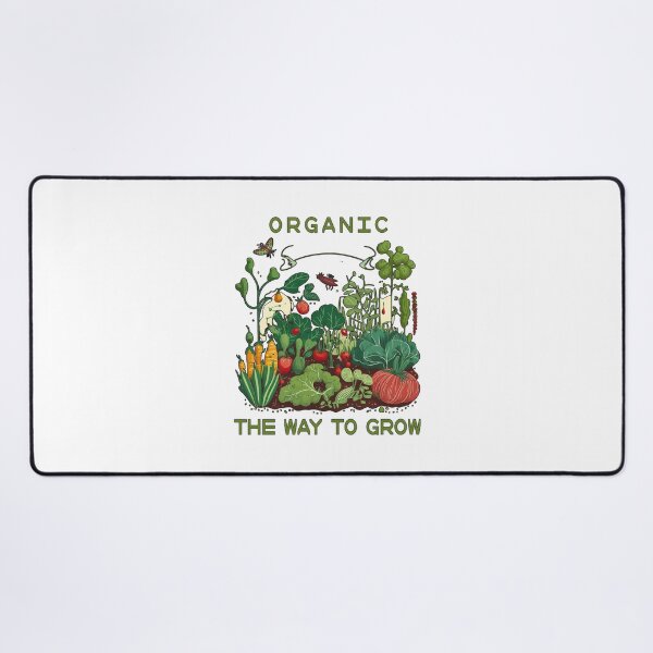 Item preview, Organic Is The Way To Grow - An Organic Garden Design designed and sold by Mindful-Designs.