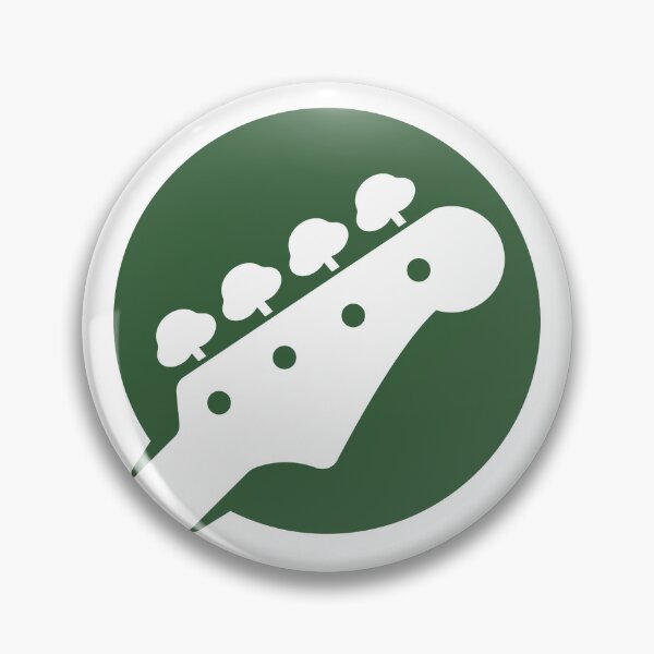 Item preview, Bass Guitar Head Hunter Green designed and sold by Ninjakandy.