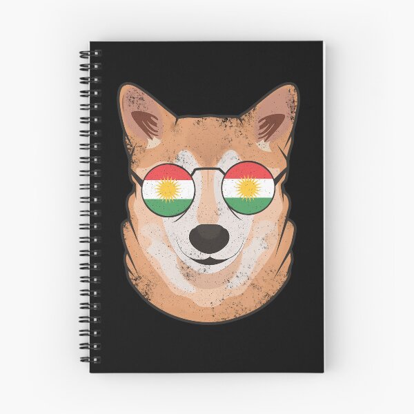 Artikelvorschau, Vintage patriotische Shiba Inu Kurdenflagge entworfen und verkauft von feether-store.