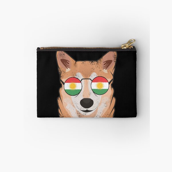 Item preview, Bandera kurda Shiba Inu patriótica vintage designed and sold by feether-store.