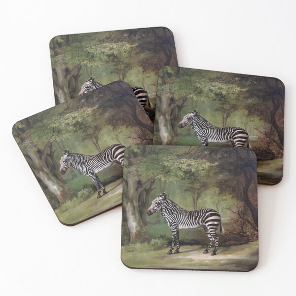 Item preview, Zebra (1763) painting in high resolution by George Stubbs designed and sold by Gallery-Wending.