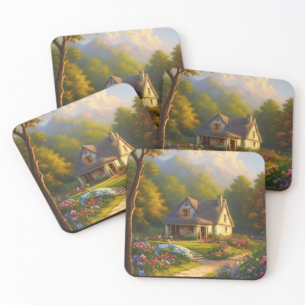 Item preview, Rural landscape of Fairytale cottage designed and sold by ChaosEdits.