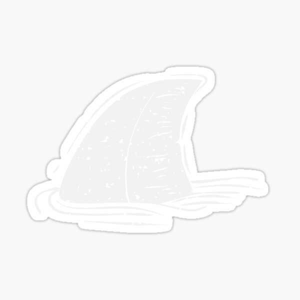 Chemise aileron de requin Sticker