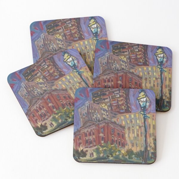 Item preview, Natural Science- Night in Boston -Abstract Painting designed and sold by tomorrowsart.