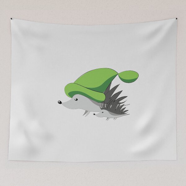 Item preview, Digital Art Hand-drawn. Hedgehog Funny designed and sold by DigiPicStock.